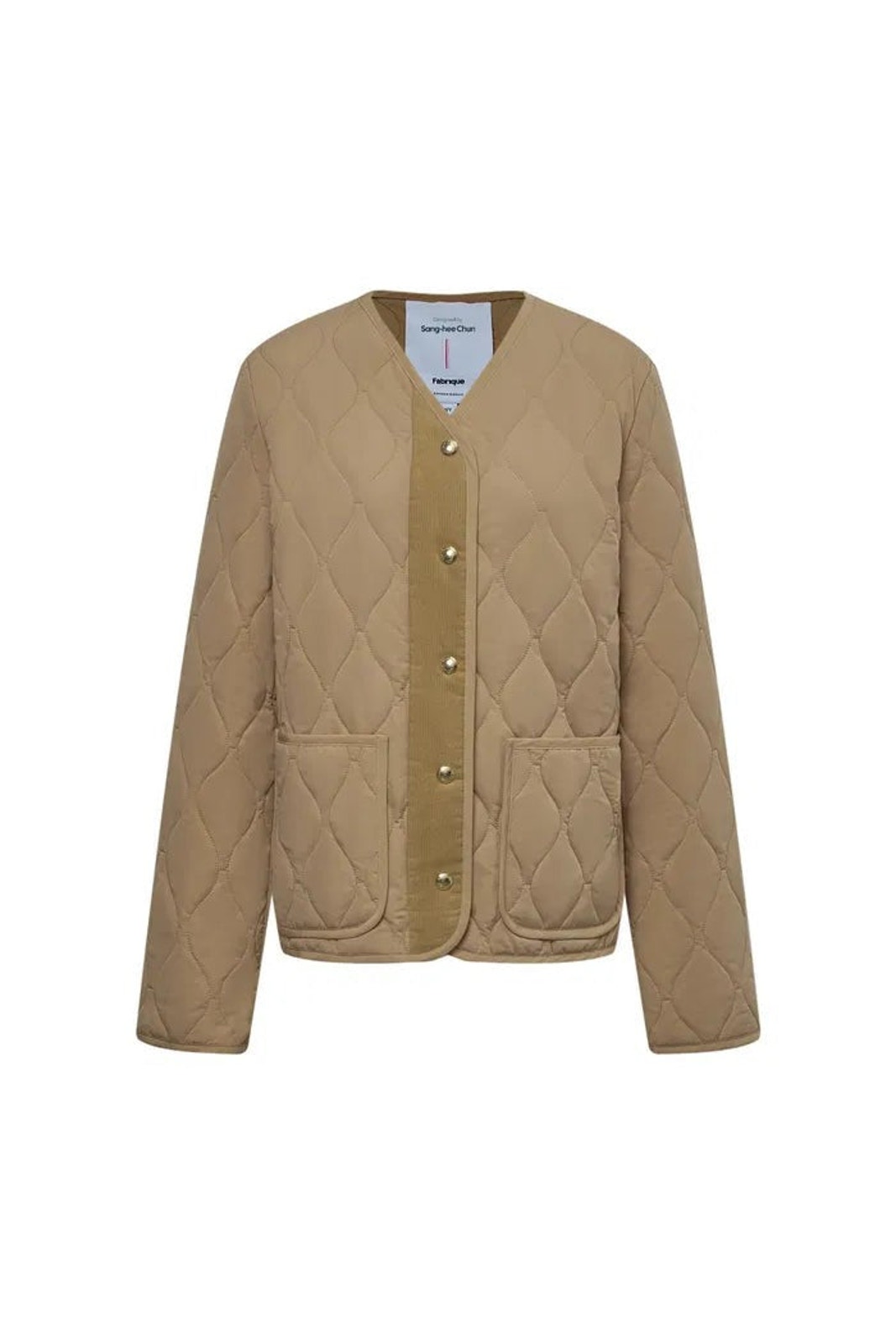 Fabrique Cropped Lightweight Puffer Jacket - Xs